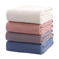 Custom New Arrival 100% Cotton Super Soft Warm Comfortable Multi Functions Grey Color Swaddle Blankets