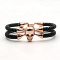 Luxury 925 Sterling Silver Charms Mens Stingray Bracelet Stingray Skin Bracelet Sting HD Bracelet