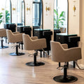 Synthetic Leather Haircut Stylist Barber Shop Chairs for Workshop for Sale
