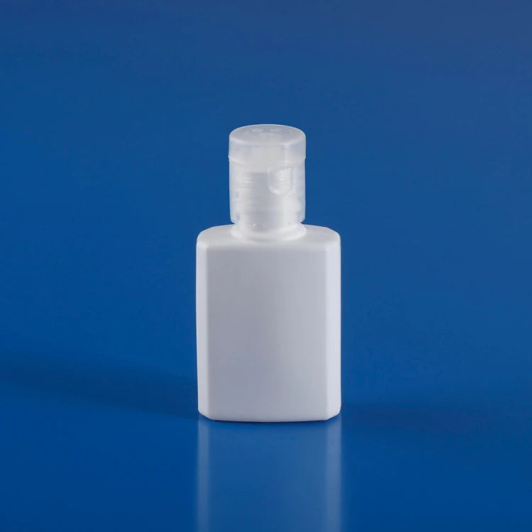 Factory 15ml Octagonal Plastic Square Bottles with Pump Sprayer and Screen Printing for Sunscreen Lotion