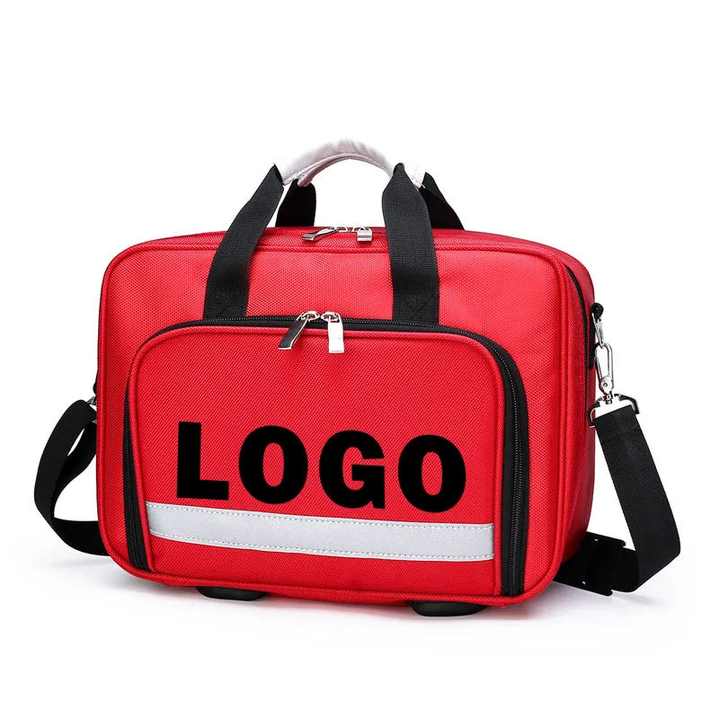 Camping First Aid Kit Empty Bag Medical Bag Medical Storage Bag Waterproof Multi-Function Travel Suit Emergency Survival