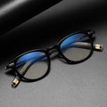 LSA402 Retro Optical Eyeglasses Premium Eyewear Frame Women Men Titanium Lightweight Spectacle Frame