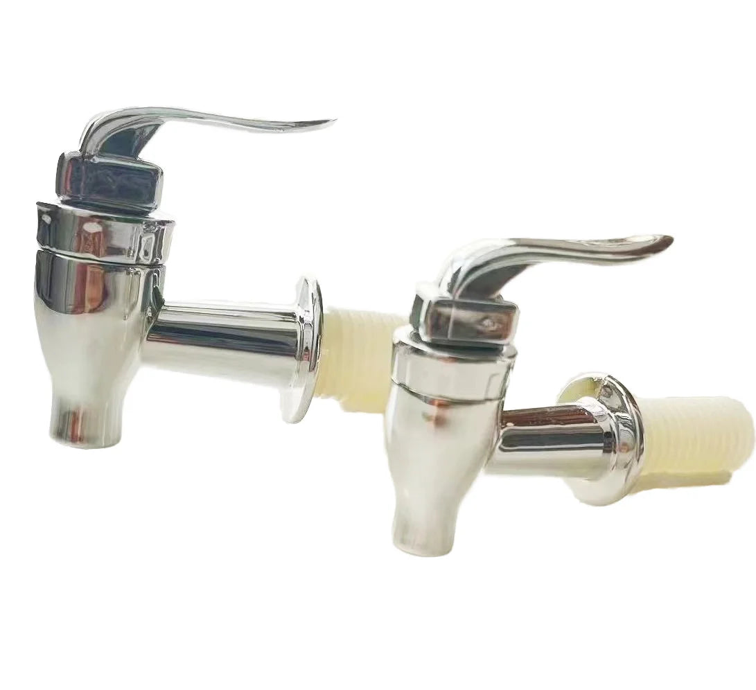 Chrome Plastic Faucet Dispenser Tap in Different Colors for Beverage Barrel Available in Silver Blue Gold Green