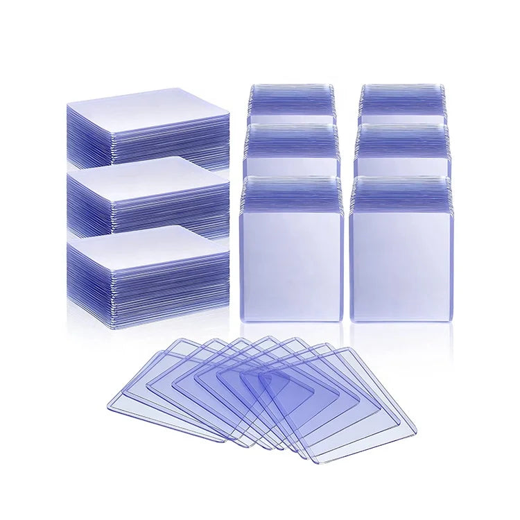 Cheap Price 25 Pack Clear Premium Toploader Plastic Card Holder for Baseball Football Basketball Sports Cards35pt Toploader 3x4