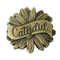 Newest Design Backpack Metal Plaque Custom Antique Brass logo Metal Plate Embossed Name Tags Hardware for Women Purse