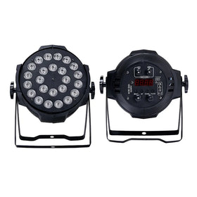 Top Effect 24pcs Full Color Par Light Waterproof Stage Lamp 3in1 4in1 5in1 for Performances Bars Discos Parties