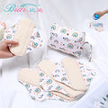 4 Pcs Pads with Onne Bag Washable Sanitary Napkin  Cotton Sanitary Napkin Comfortable and Machine Washable Cloth Menstrual Pads