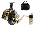 Full Metal Slow Jigging Fishing Reel Line Winding Boat Reel 6.3:1 Drag Power 35kgs Overhead Jig Saltwater Fishing Reel