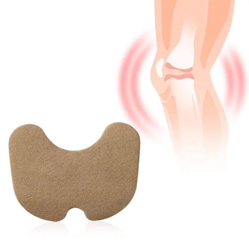 Chinese Supplier Herbal Ingredients Efficient Wormwood Knee Pain Re.lief Patch Free Sample Knee Pain Re.lief Patches