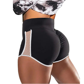 Women Hot Mesh Lining Booty Summer Fitted Shorts 2023 Ladies Sexy Scrunch Butt Yoga Curvy Women Gym Athletic Shorts