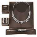 Dubai Bridal AAA Cubic Zirconia Luxury Jewelry Necklace Fashion Wedding Accessories Dining Room Sets Mothers' Day Gift BN9059