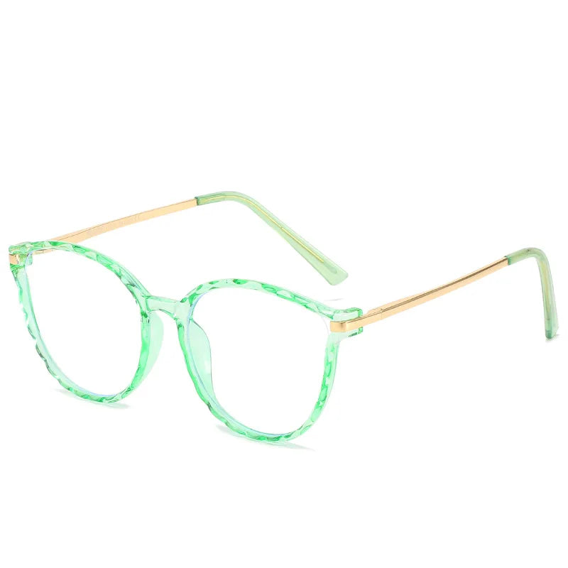 New Fashion Trendy TR90 Computer Eyewear UV400 Protective Anti Blue Light Glasses for Women Men