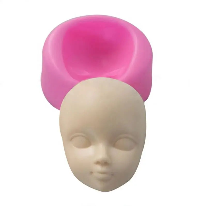 DIY Boy Faces Silicone Mold Resin Molds Cooking Tools Chocolate Candy Jelly Baking Polymer Clay Fondant Cake Decorating Tool