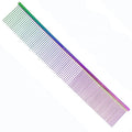 Pet Hair Comb Dog Cat Grooming Salon Metal Tool Titanium Plating Long Needle Fine/Coarse Pet Hair Comb Factory Wholesale OEM New
