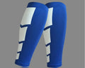 Factory Silicone Anti Slip Edge Football Soccer Footless Socks Compression Calf Shin Support Sleeve