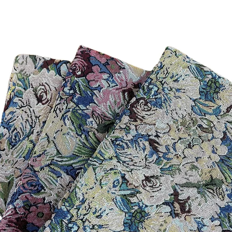 Home Textiles Manufacturer Custom Tapestry Fabric Woven Slipcover  for Tapestry Blanket Gobelin Fabric