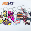 Custom Keychain Zinc Alloy Soft Enamel logo Metal Keychain Wholesale Metal Keyring