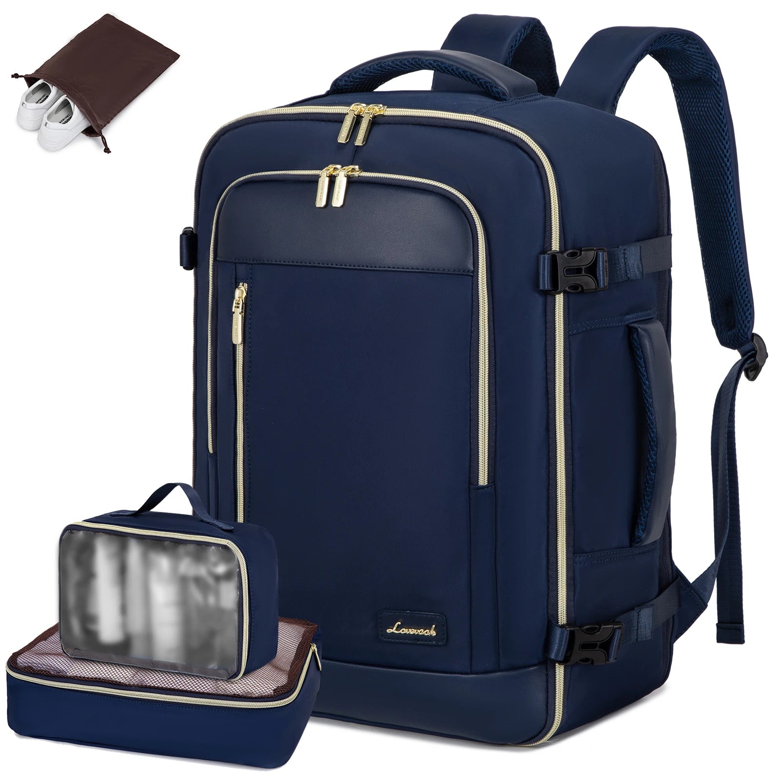 Lovevook 35L Expandable Usb Charging Computer Office Men Anti Theft Bags Multifunctional 17 Inch Laptop Travel Business Backpack