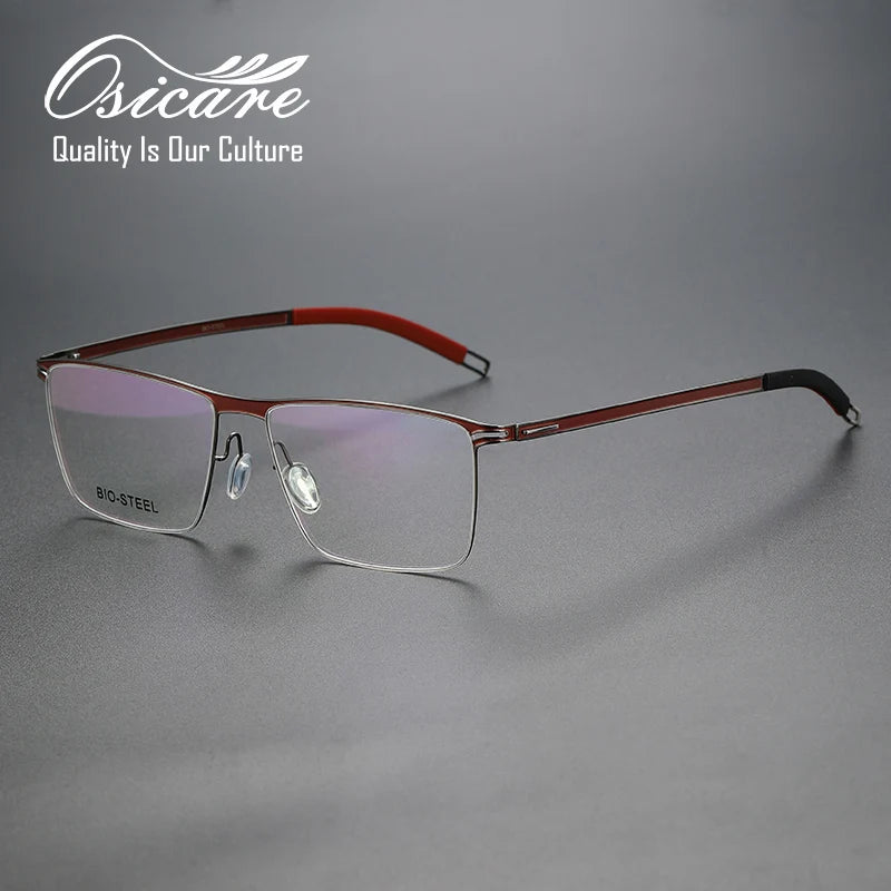 High Quality Screwless Assorted Eyeglasses Frame Custom Logo Optical Fashion Spectacles Lady Shenzhen Design Glasses Ready Made
