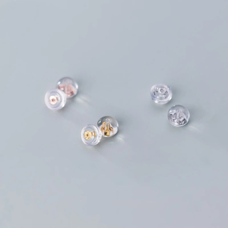 Hot Sale 925 Sterling Silver Gold Plated Earring Stopper for Stud Earrings Hypoallergenic Nickel-Free