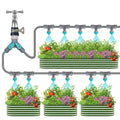 Micro Drip Irrigation System DIY Garden Sprinkler Watering Kit for Flower Plant
