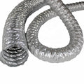 Custom-sized 35mm-350mm Aluminum Foil Flexible Ceiling Mounted Air Duct Industrial Chinese Design Style Hospital Use 10m Length
