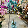 Artificial Orchid Plant Silk Cloth Buttery Orchid Real Touch Phalaenopsis Orchid Flower