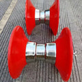 Red Squid Jigging Drum Line Roller Guides