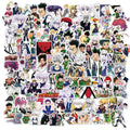 100Pcs Japan Hunter Cartoon Decor Label Sticker for Children Car Diy Phone Skateboard Luggage Laptop Anime Stickers Vinyl
