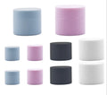Factory Direct  Empty Round Cream Container 20g 30g 50g Wide Mouth Pet Plastic Frosted Cosmetic Jars With Lid
