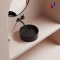 Wholesale Luxury Modern Color Design Ceramic Bathroom Oval Art Basin
