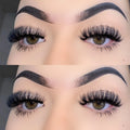 15mm D Curl Deep Faux Mink Eyelash Natural Length Vegan Lashes Russian Strip Lash