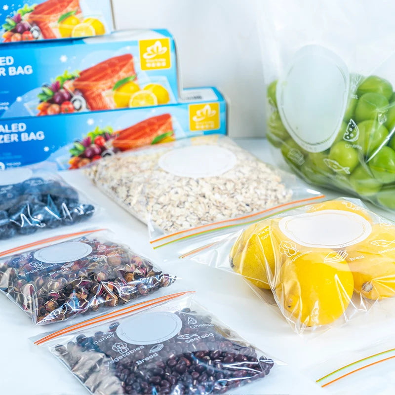 Wholesale Transparent Plastic Self-Adhesive Bags Anti-Foggy for Fresh Lettuce Salad Fruit Vegetables for Milk Pet Food Packing