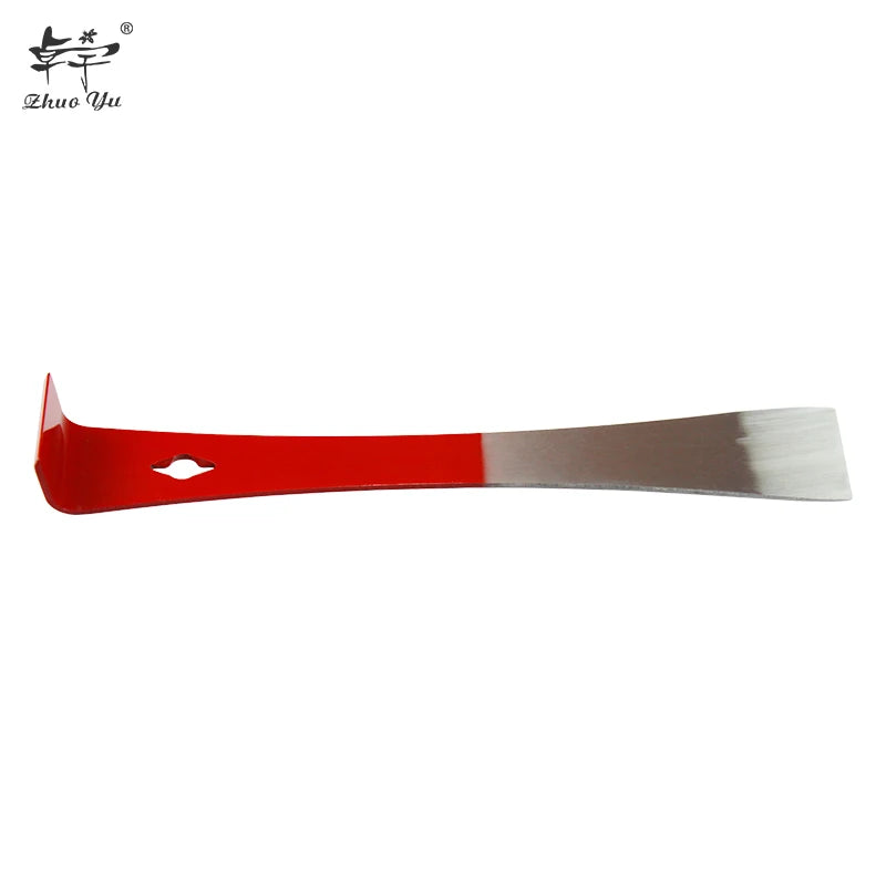 Stainless Steel J Hook Style Hive Tool Curved Tail Honey Scraper for Working with Beehive Hive Tool for Beekeepers