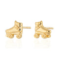 LOZRUNVE Fashion Jewelry 925 Sterling Silver Gold Plated Stud Earring