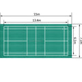 3.5mm-8mm Modern Anti-Slip Adhesive Indoor Vinyl Flooring PVC Sport Mat for Badminton