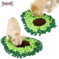 Multi-functional Slow Eat Training AVOCADO Design Pet Snuffle Mat Pet Dog Feeding Mat dog Training Mat