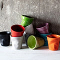 Irregular Crumple Ceramic Cup Hand Pinch Ceramic  Mugs Household Unique Water Cups
