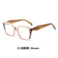 2024 New Arrival Hot Selling Square Frame Retro Vintage Acetate Wholesale Optical Frames  Eyeglasses Spectacle Frames