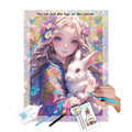 E-394 5D Diamond Painting Kit for Women and Rabbits Animal Diamond Art  Diamond Painting Kit