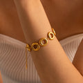 J&D Tarnish Free Gold Stainless Steel Tassel Bracelets Women Charms Friendship Bracelet En Acier Inoxydable