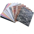 3D Foam Wall Sticker 35*30CM Self-Adhesive Waterproof Sound-Absorbing Floral Pattern Rustic Bedroom Household Entertainment