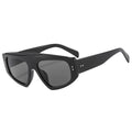 New Arrival Unisex Ins Style Sunglasses Cateye Frame Uv400 Resin Lens Custom Logo Designer Brand Shades Black White Red Pink MegaBDM