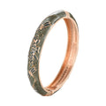 Daili Wholesale Gold Plated Zinc Alloy Dragonfly Bracelets Colorful Green Animals Fashion Bangles for Women
