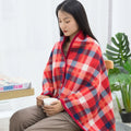 Polar Fleece and Flannel Shawl Travel Blanket Sofa Office Shawl Blanket Nap /Shawl/ Office Knee Velvet Shawl Blanket