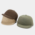 Vintage Sporty Street Style Women's Soft Top Custom Baseball Cap Old Short Brim with Logo Fashionable Washed Couple Tooling Hat