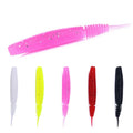 5pcs/bag fishing worm soft plastic 10cm 7g/pc shad bait artificial fishing lures