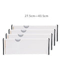 OWNSWING  Plastic Drawer Divider 2 Pack 3Pack 4Pack Adjustable Drawer Dividers for Clothing Expandable Drawer Separators
