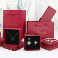 Wholesale Promotional Small Jewelry Bag Paper Jewelry Drawstring Pouch Jewelry Bag