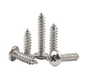 Customized DIN Stainless Steel Self Tapping Screw with Oval Head Metric Measurement System Grade 8.8 Zinc Plated